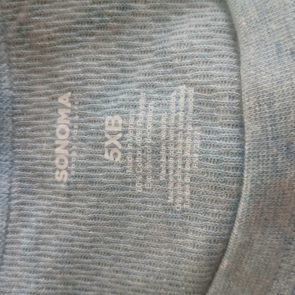 Sonoma Men's Blue Sweater